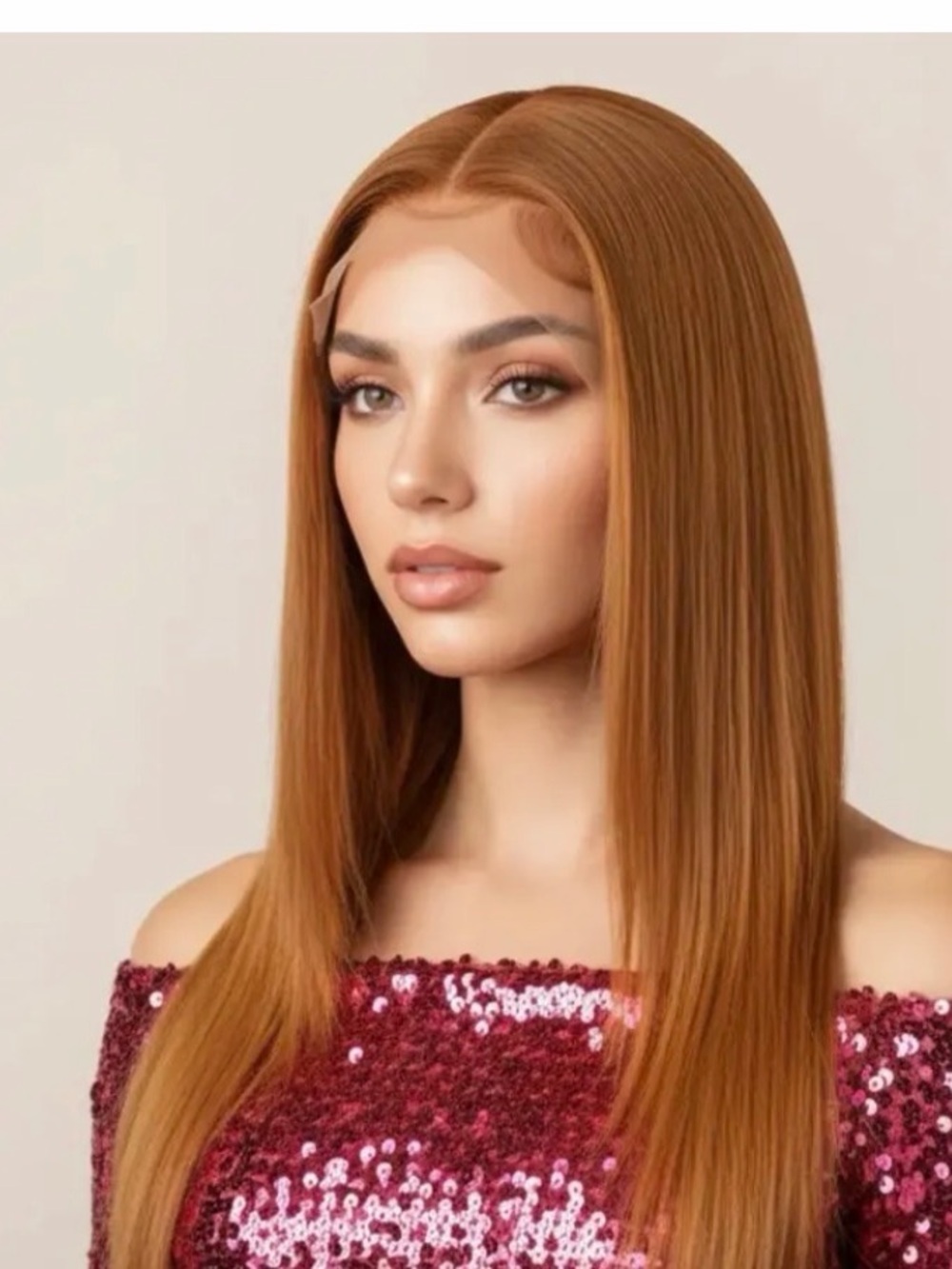 14” Straight wig